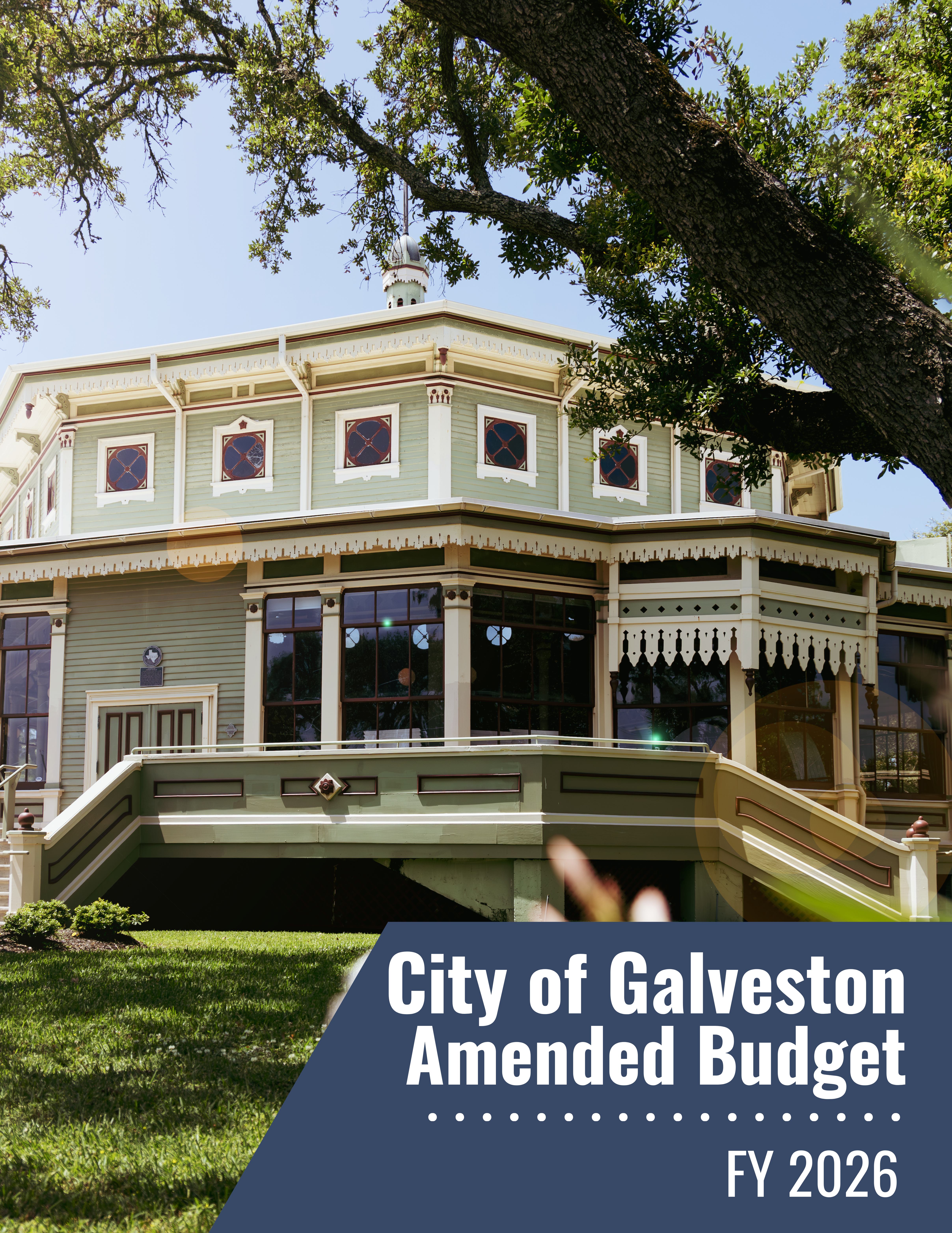 FY 2026 AmendedBudget Cover