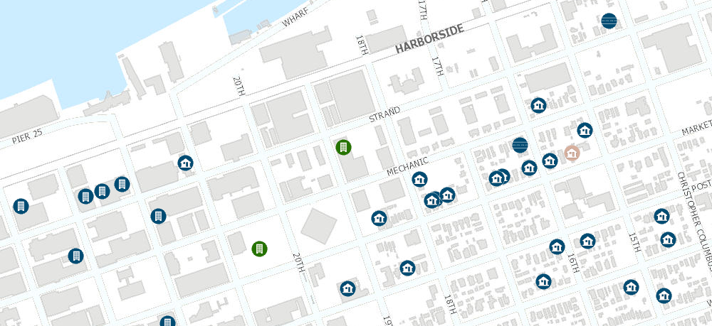 Map of Building Permits